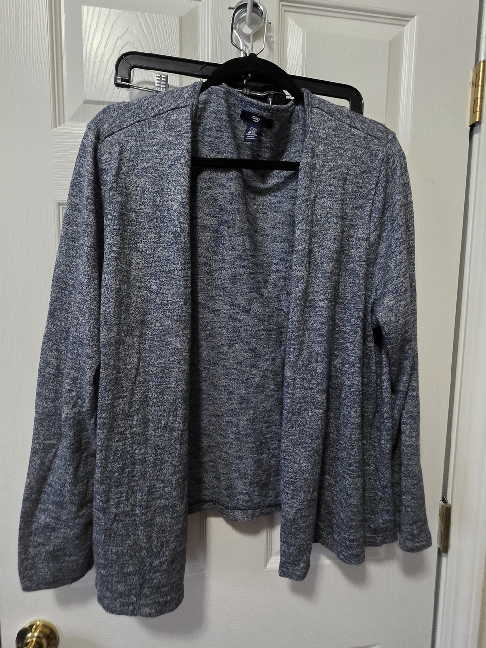 GAP Open-Front Women's Cardigan Sweater Blue/Gray
